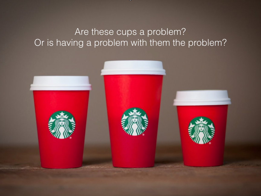 The problem with red cups & the problem with having a problem with red cups   God & Life & Stuff
